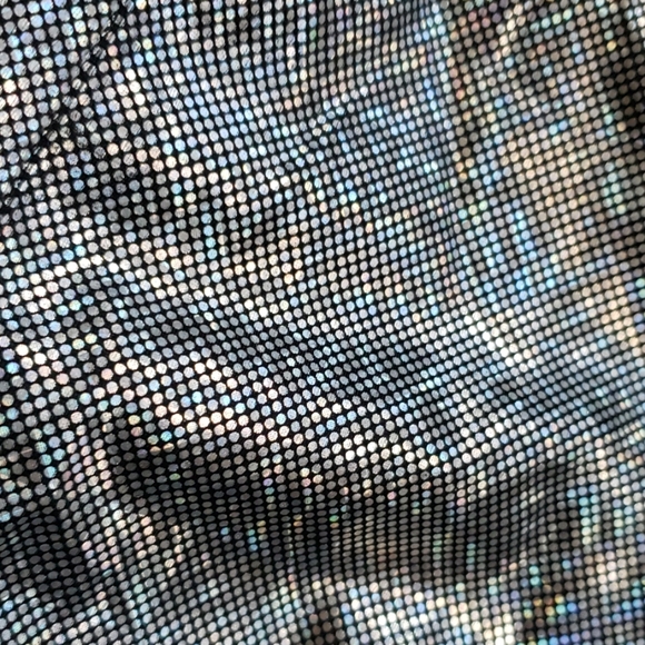 Silver button down shirt - Picture 4 of 6